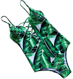 Separate Printed Swimsuit