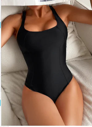 One Piece Shaping Swimsuit with Hollow Design (Single)