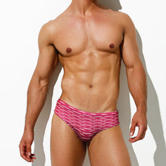 Printed Triangle Swimsuit for Beach and Hot Springs