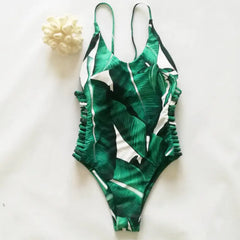Separate Printed Swimsuit