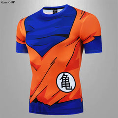 "Wukong Anime 3D Print Men's Athletic T-Shirt"