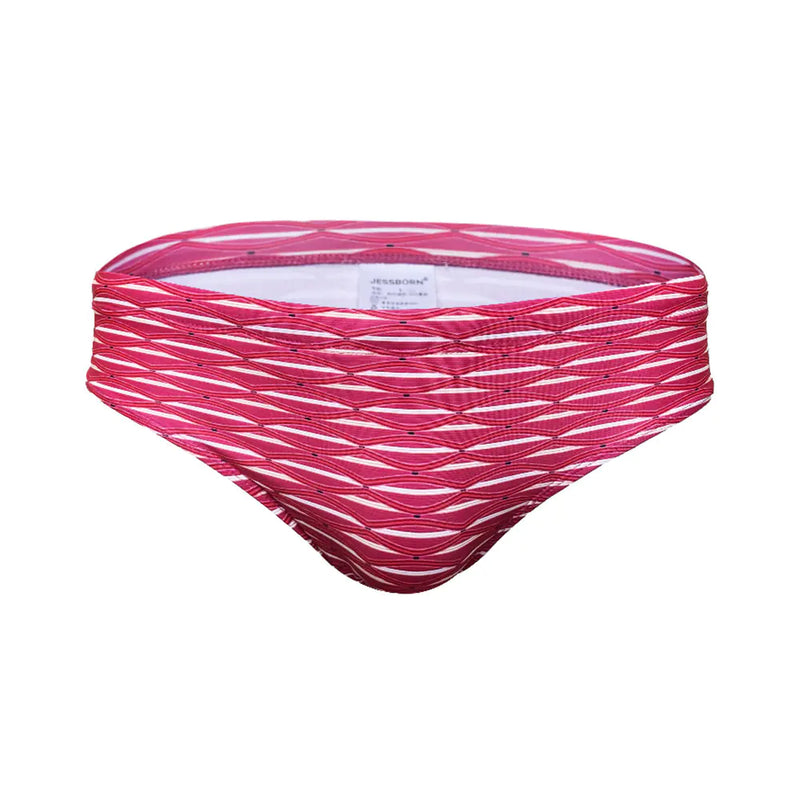 Printed Triangle Swimsuit for Beach and Hot Springs