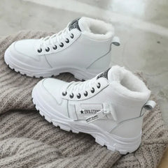 Women's winter shoes with velvet lining