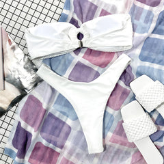 Ring Cutout Swimsuit