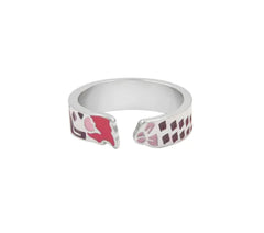 Impression Ring Anime Pattern Unisex