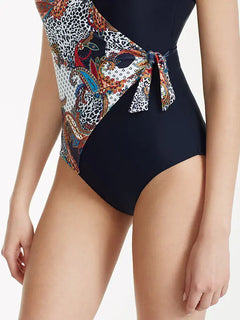 2020 New Women's Swimsuit, Floral One-Piece Bikini